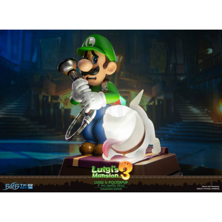 Luigi's Mansion 3 PVC socha Luigi & Polterpup Collector's Edition 23 cm